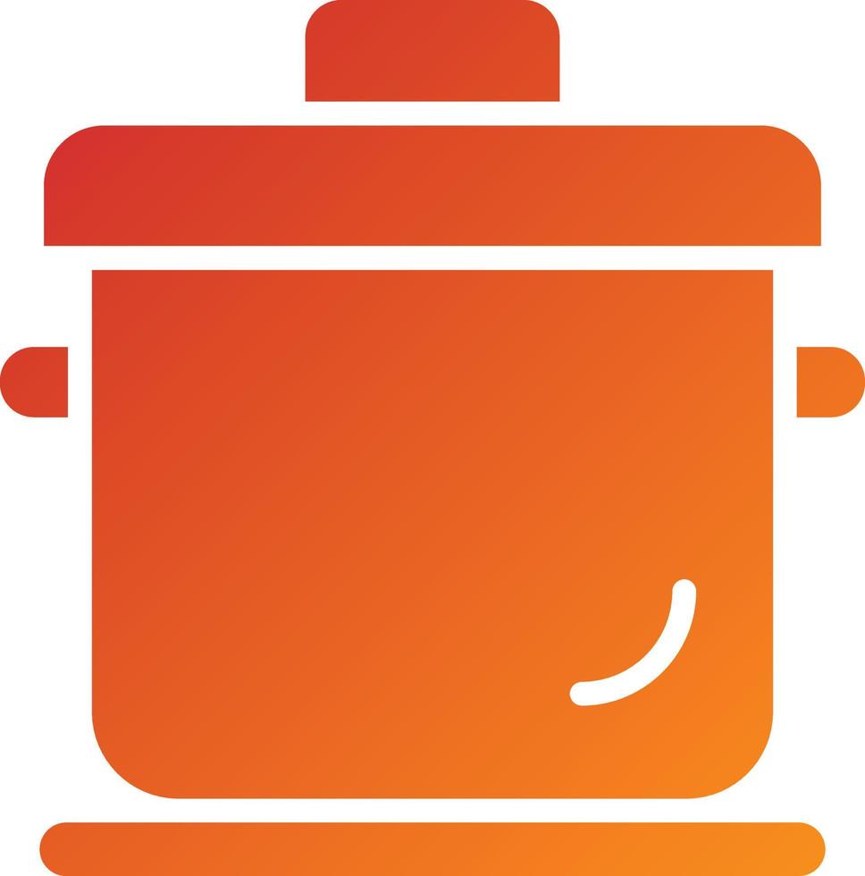 Pot Icon Style vector