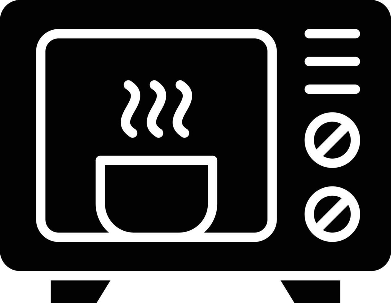 Microwave Icon Style vector