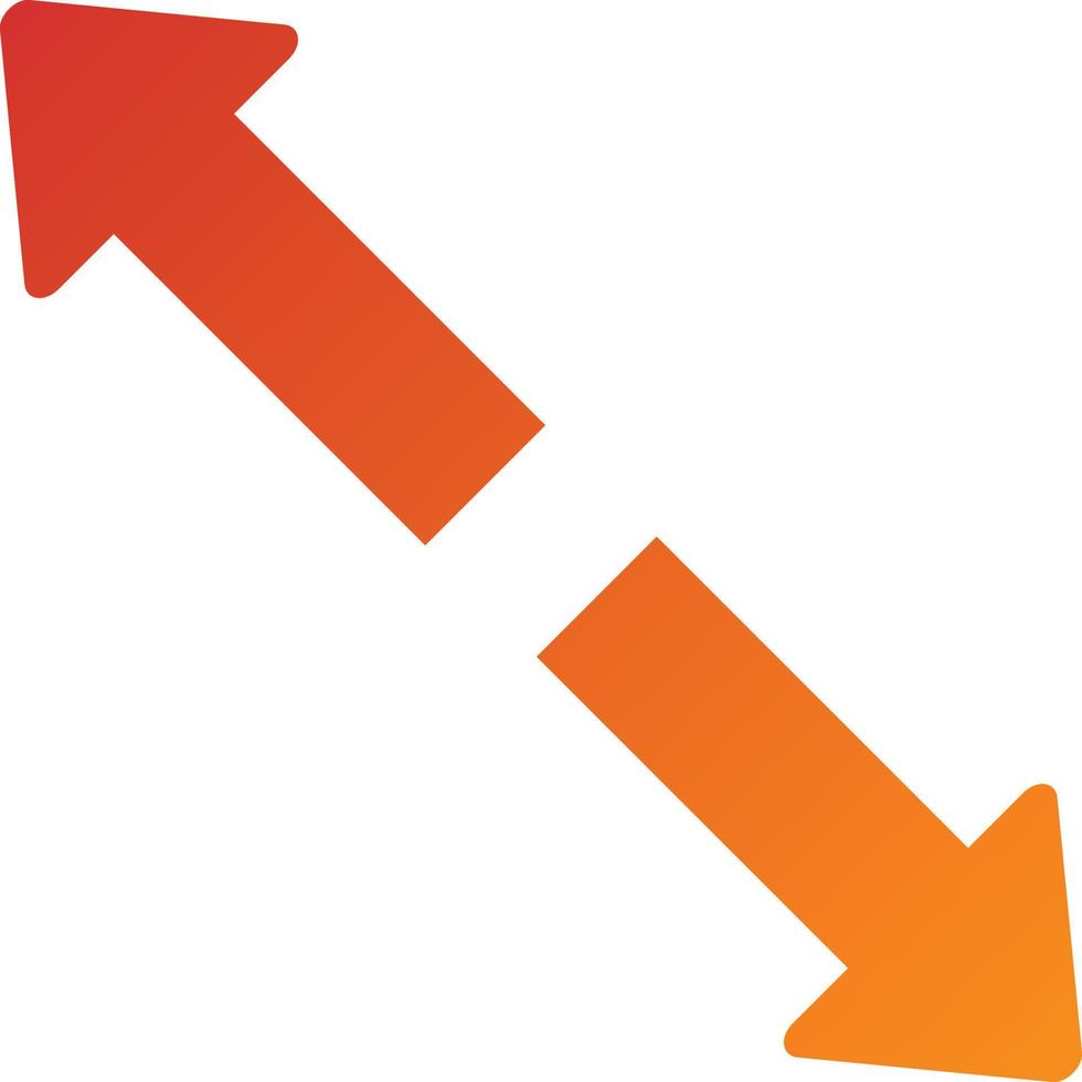 Resize Icon Style vector