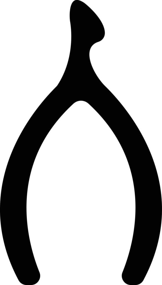 Wishbone Icon Style vector