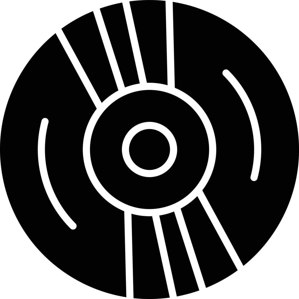 Compact Disk Icon Style vector