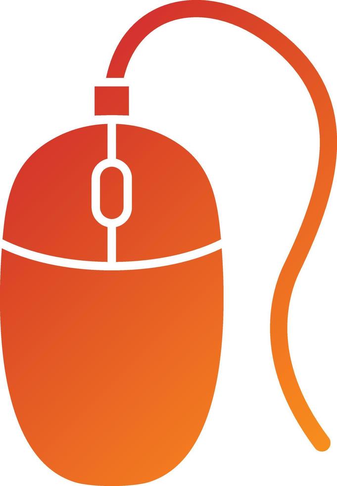 Mouse Icon Style vector
