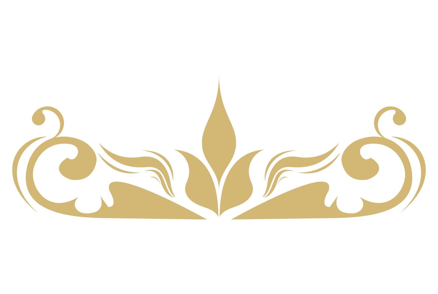 retro style golden emblem vector