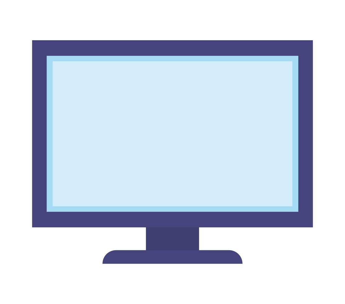 desktop computer device vector