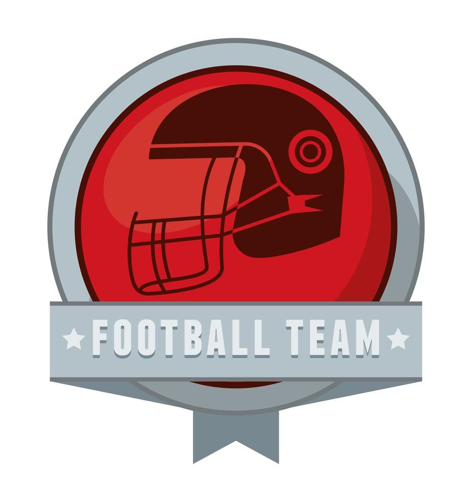 american football team emblem vector