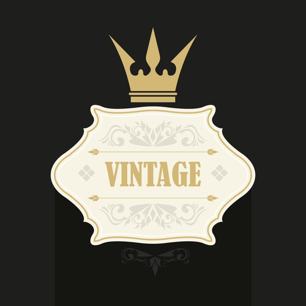 crown in label vector