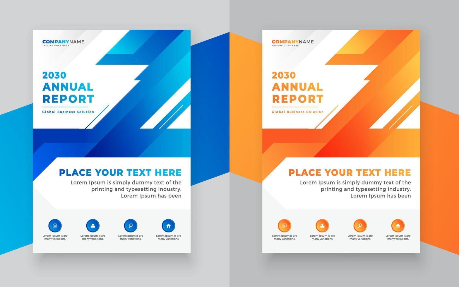Flyer Mockup 2 vector