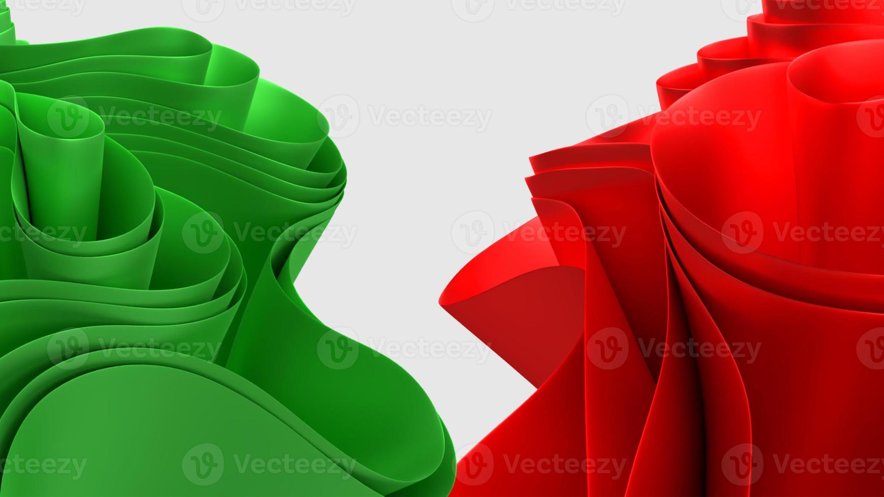 3D render wallpaper waves Italy photo