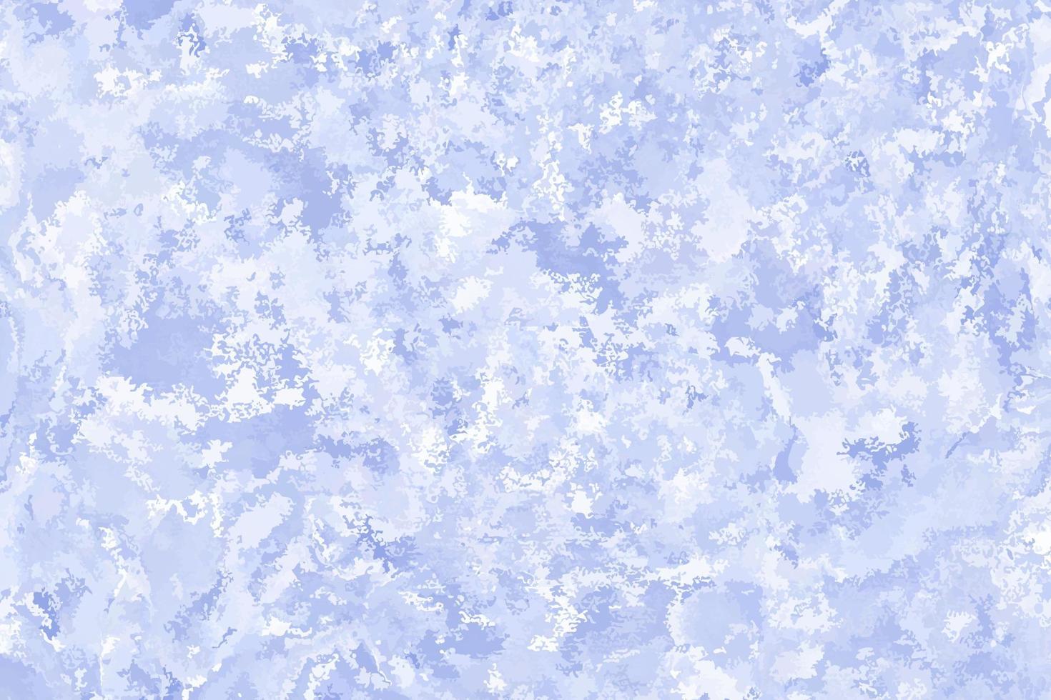 Blue purple abstract marble background. Vector winter frost texture