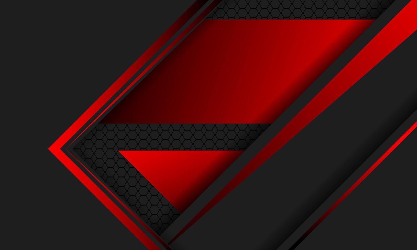 vector 10 fondo abstracto negro y rojo