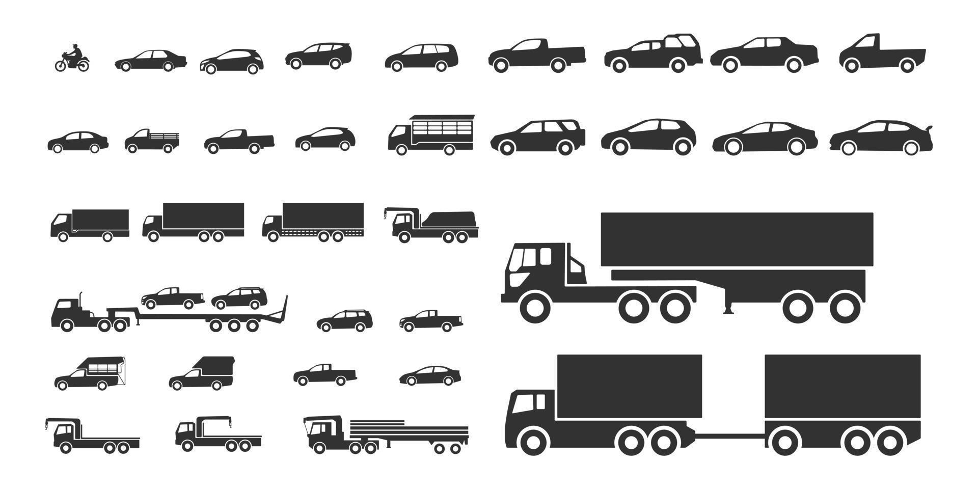 car icons . vector