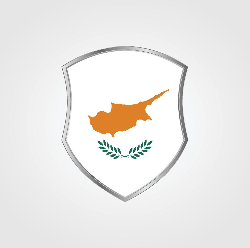 Cyprus Flag Design vector