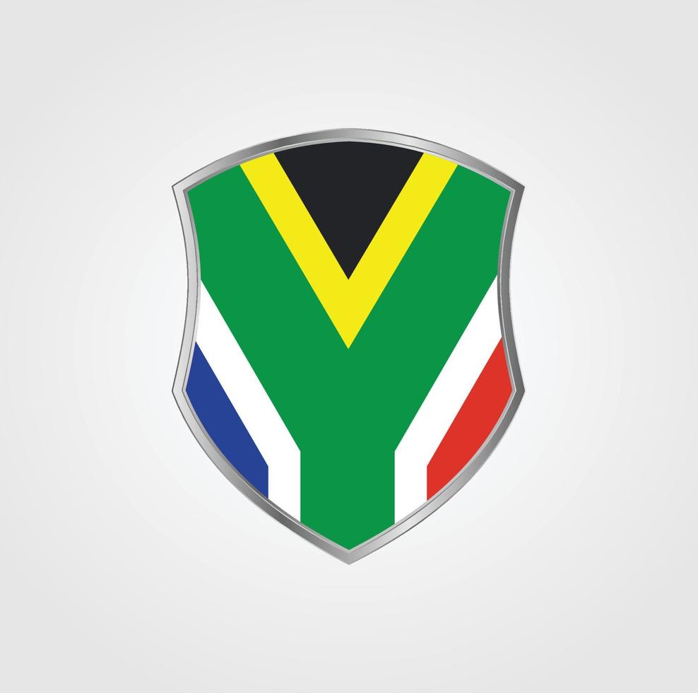 diseño de la bandera de sudáfrica vector