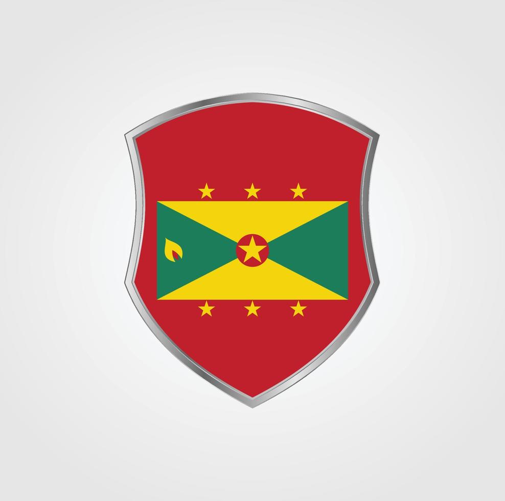 Grenada Flag Design vector