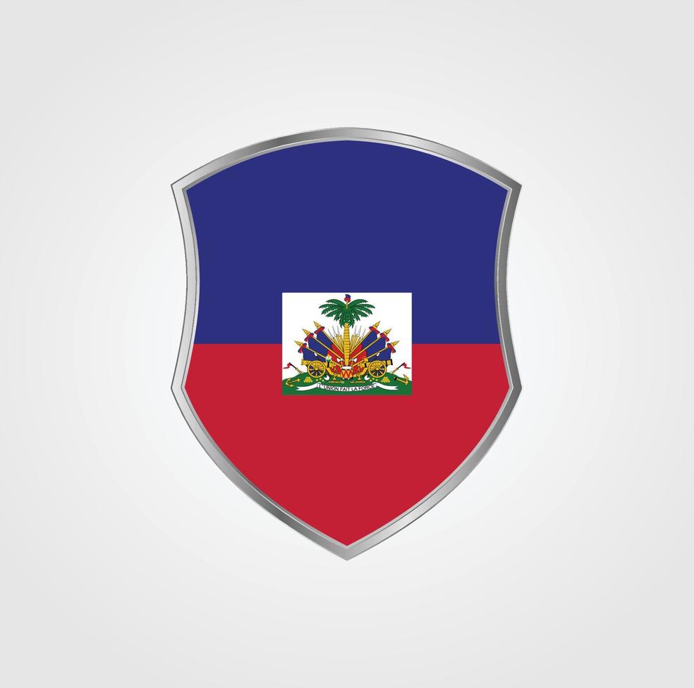 diseño de la bandera de haití vector