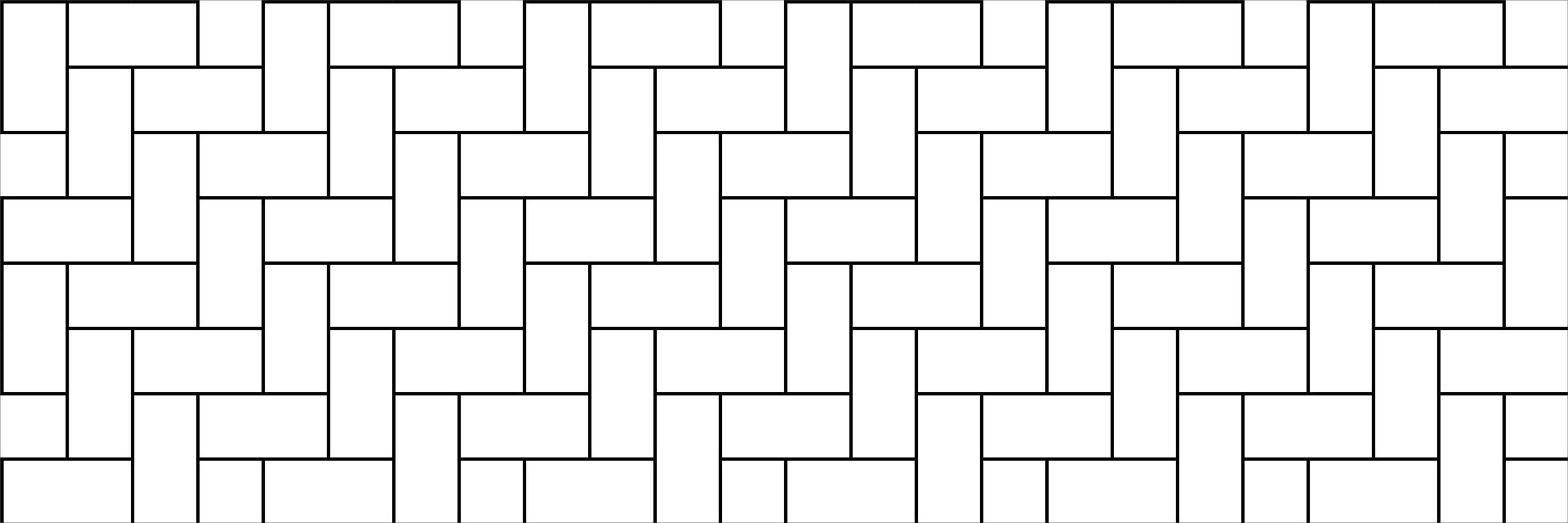 Herringbone pattern laying subway and laminate tiles with black lines on white. vector