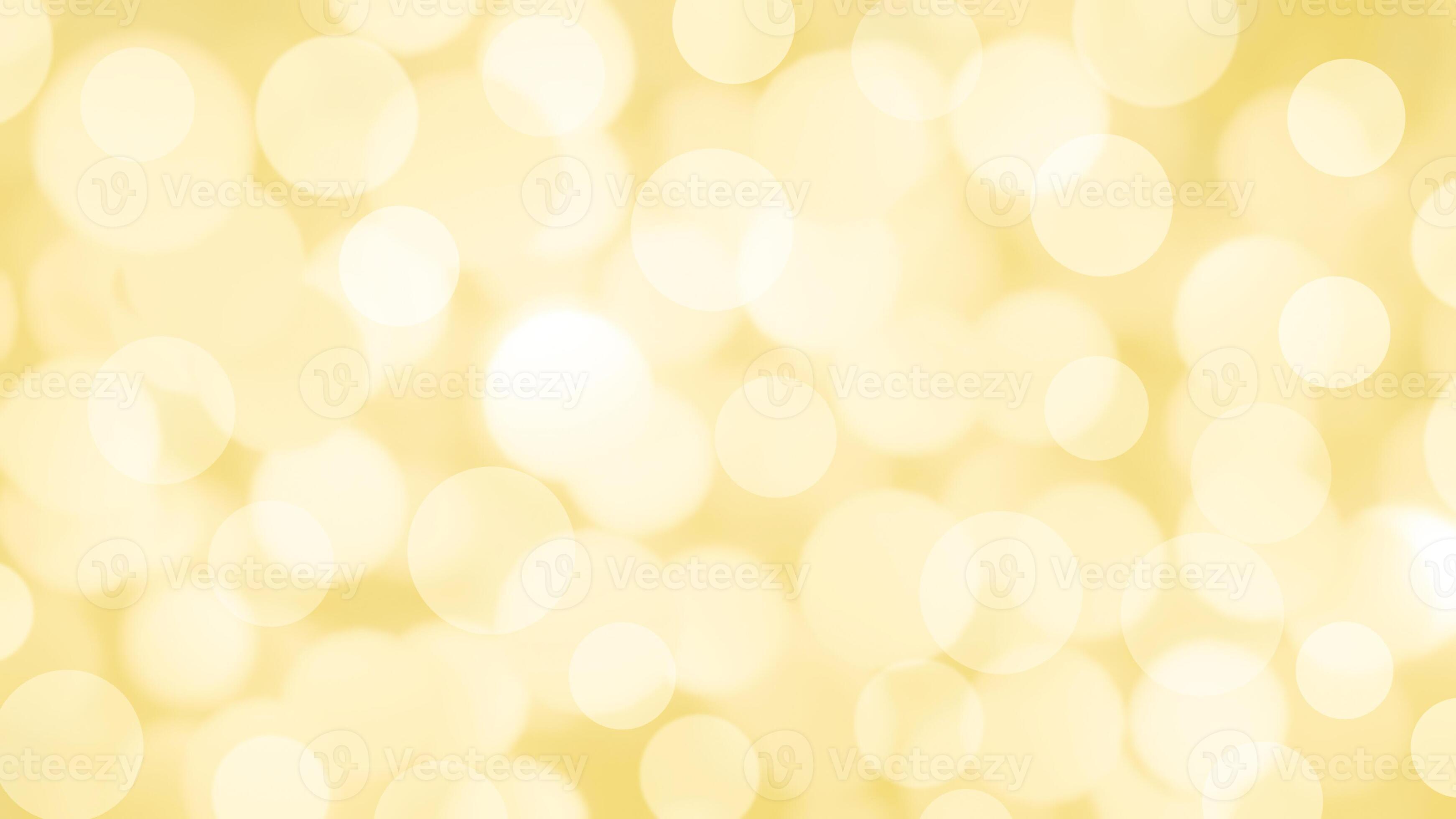 Abstract yellow background with Circle bokeh. Light blurred of light glitter.  Glow texture background. 6080202 Stock Photo at Vecteezy