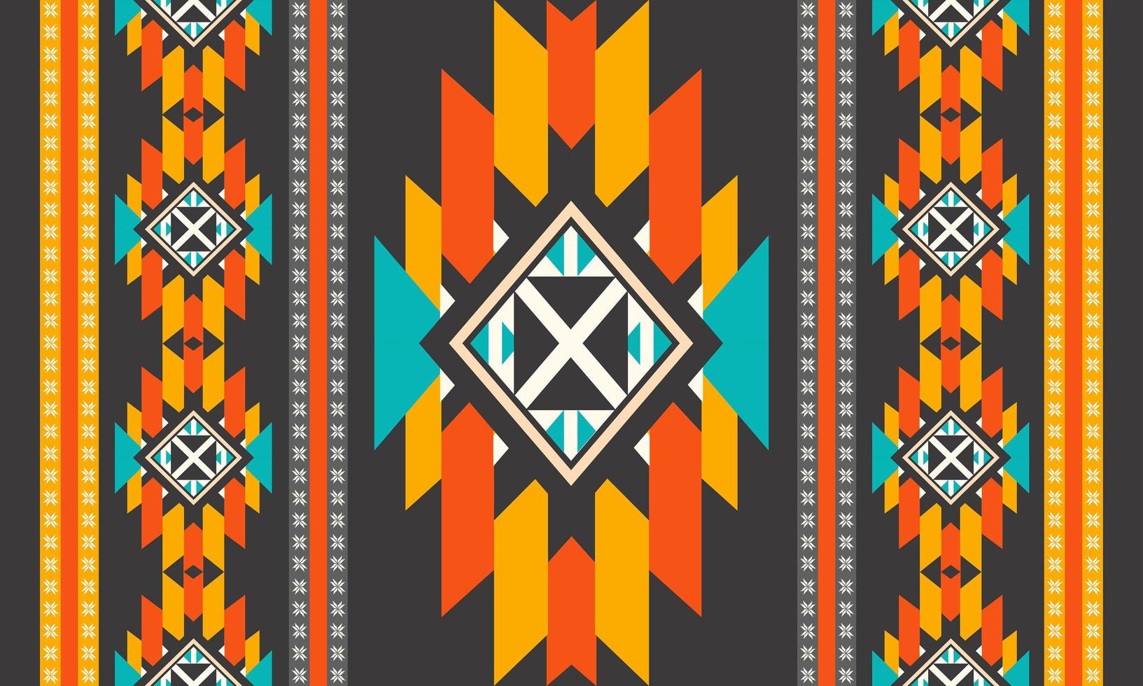 Oriental ethnic seamless pattern vector traditional background Design for carpet,wallpaper,clothing,wrapping,batik,fabric,Vector illustration embroidery style.