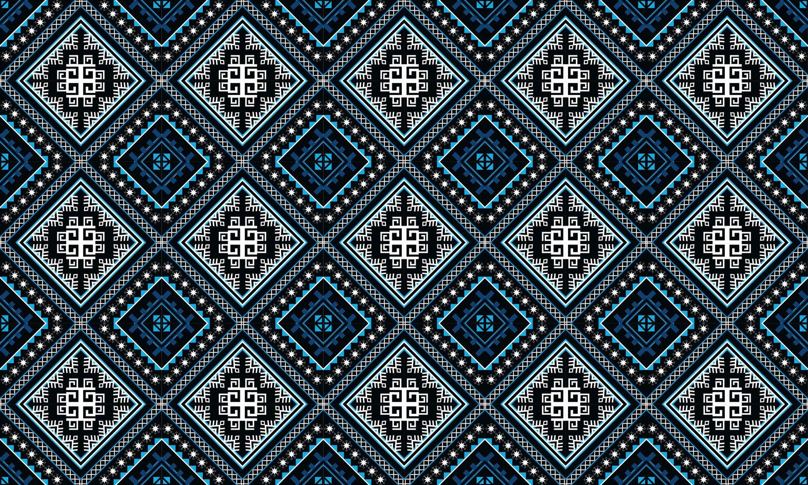 Geometric ethnic oriental seamless pattern traditional Design for background,carpet,wallpaper,clothing,wrapping,Batik,fabric,Vector illustration.embroidery style. vector