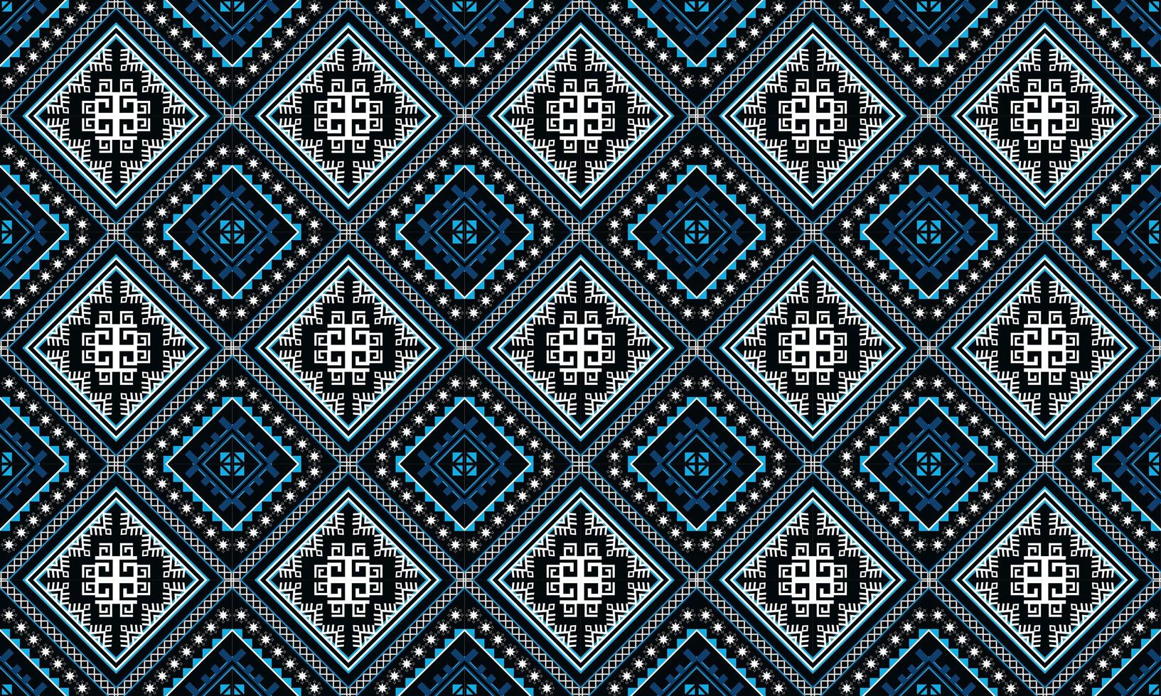 Geometric ethnic oriental seamless pattern traditional Design for background,carpet,wallpaper,clothing,wrapping,Batik,fabric,Vector illustration.embroidery style. vector