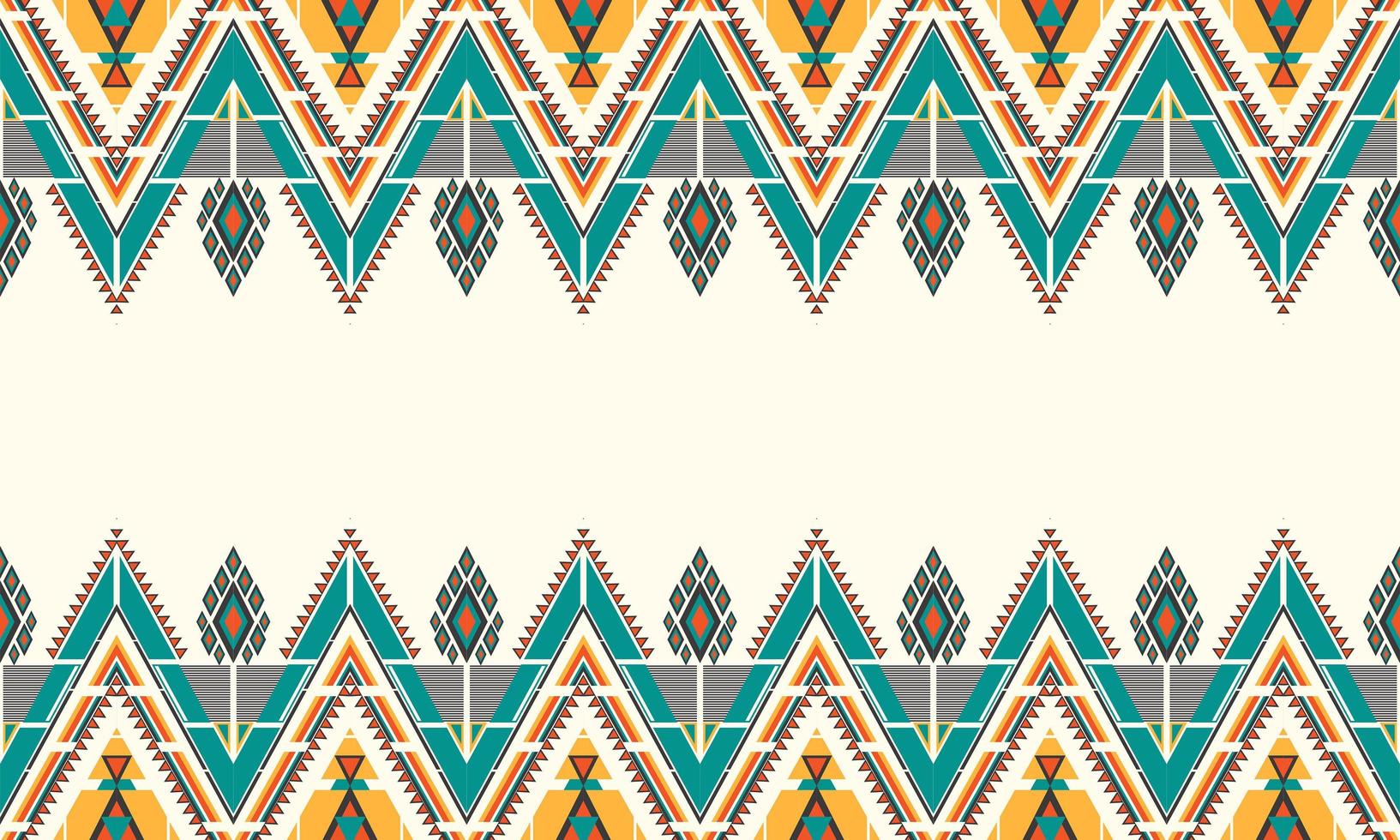 Geometric ethnic pattern embroidery .carpet,wallpaper,clothing,wrapping,batik,fabric,Vector illustration embroidery style. vector