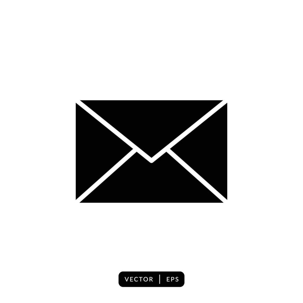 Envelope Icon Vector - Sign or Symbol