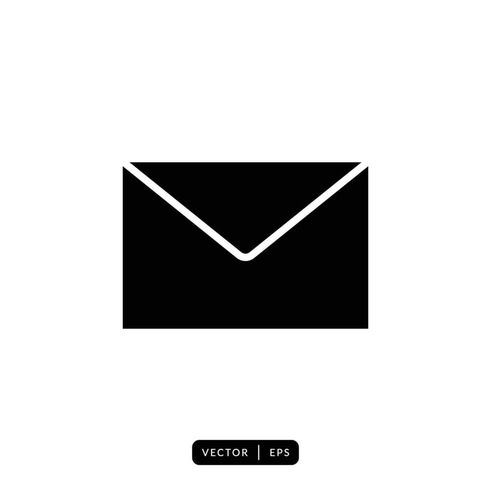 Envelope Icon Vector - Sign or Symbol