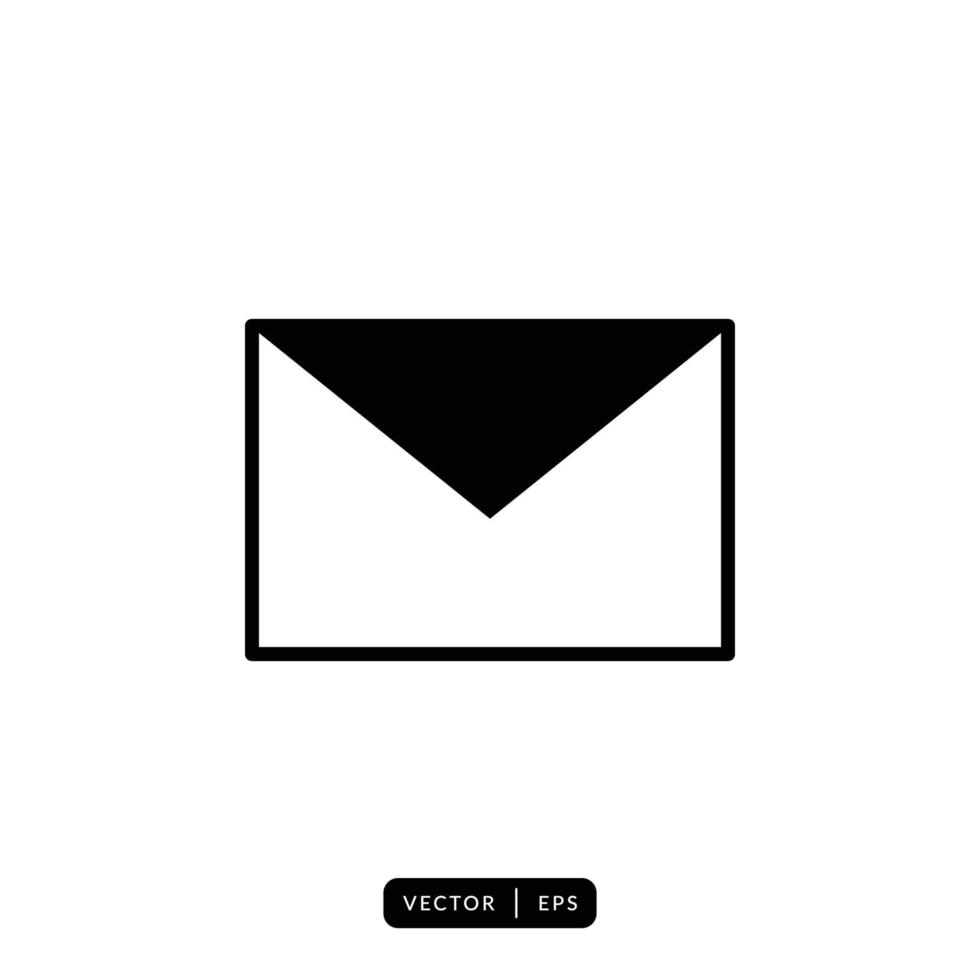 Envelope Icon Vector - Sign or Symbol