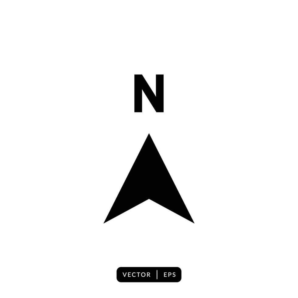 Compass Icon Vector - Sign or Symbol