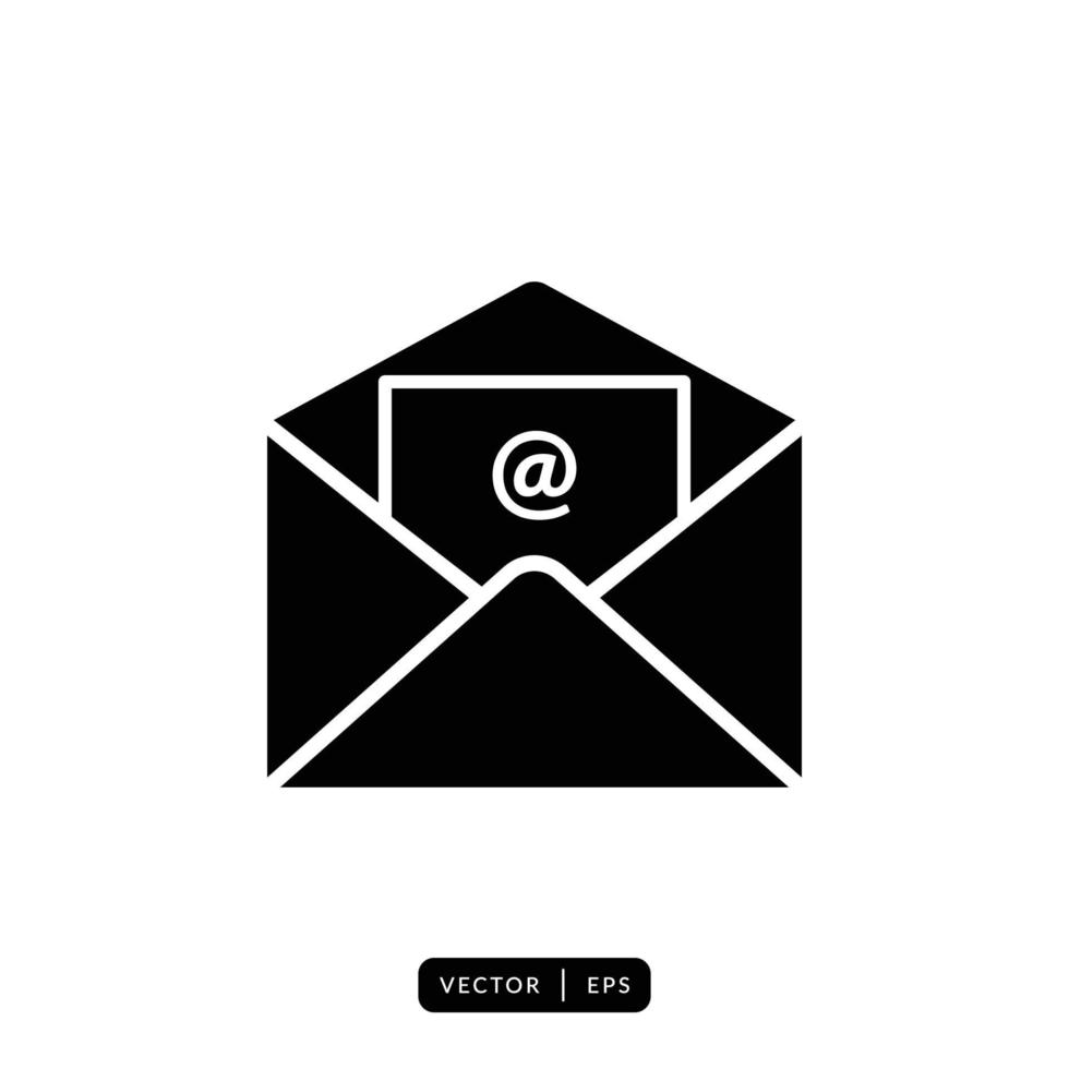 Envelope Icon Vector - Sign or Symbol