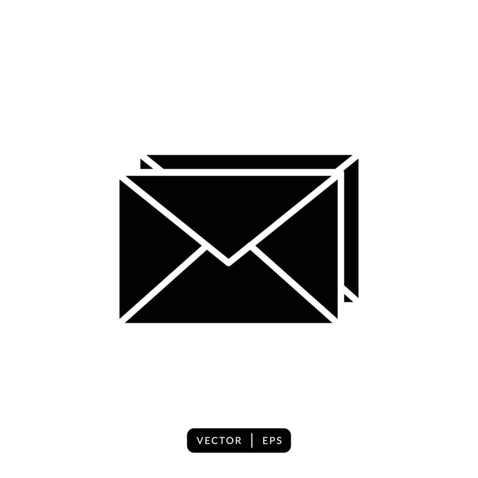 Envelope Icon Vector - Sign or Symbol