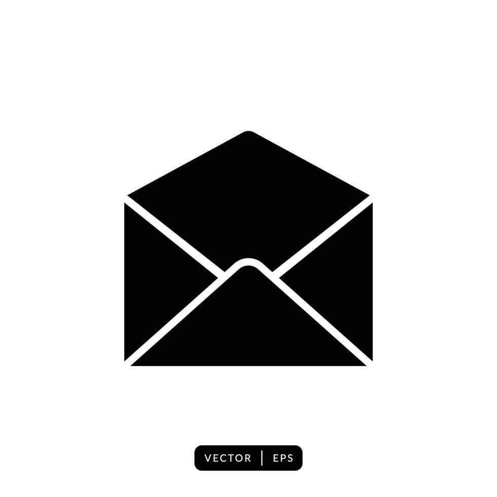 Envelope Icon Vector - Sign or Symbol