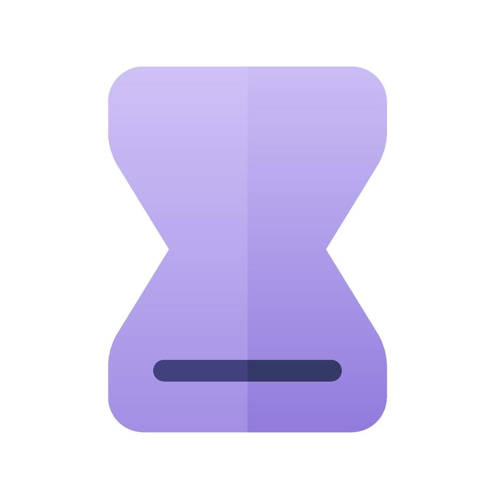 Hourglass Interface Icon vector