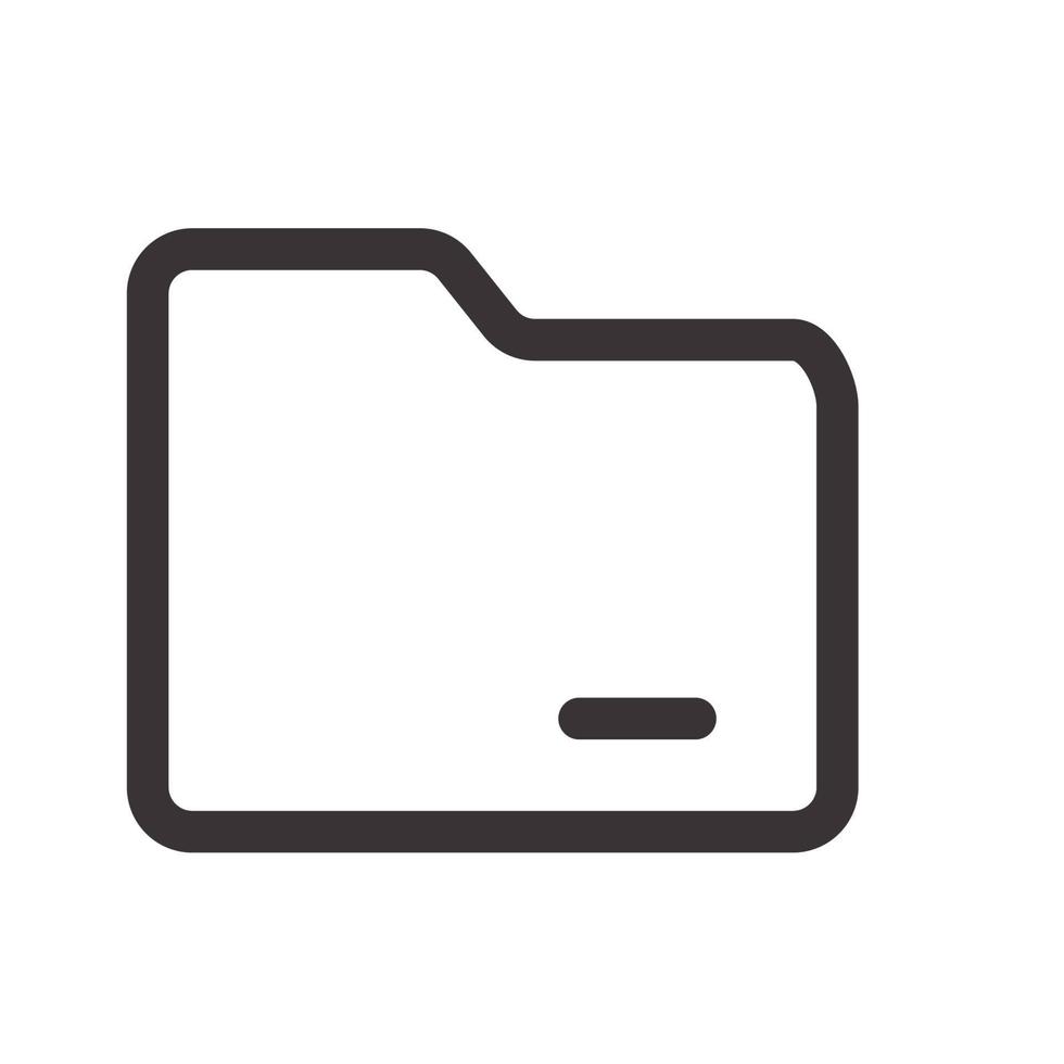 Document Folder Icon vector