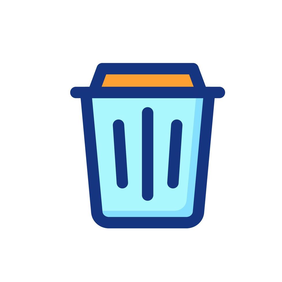 Recycle Bin Interface Icon vector