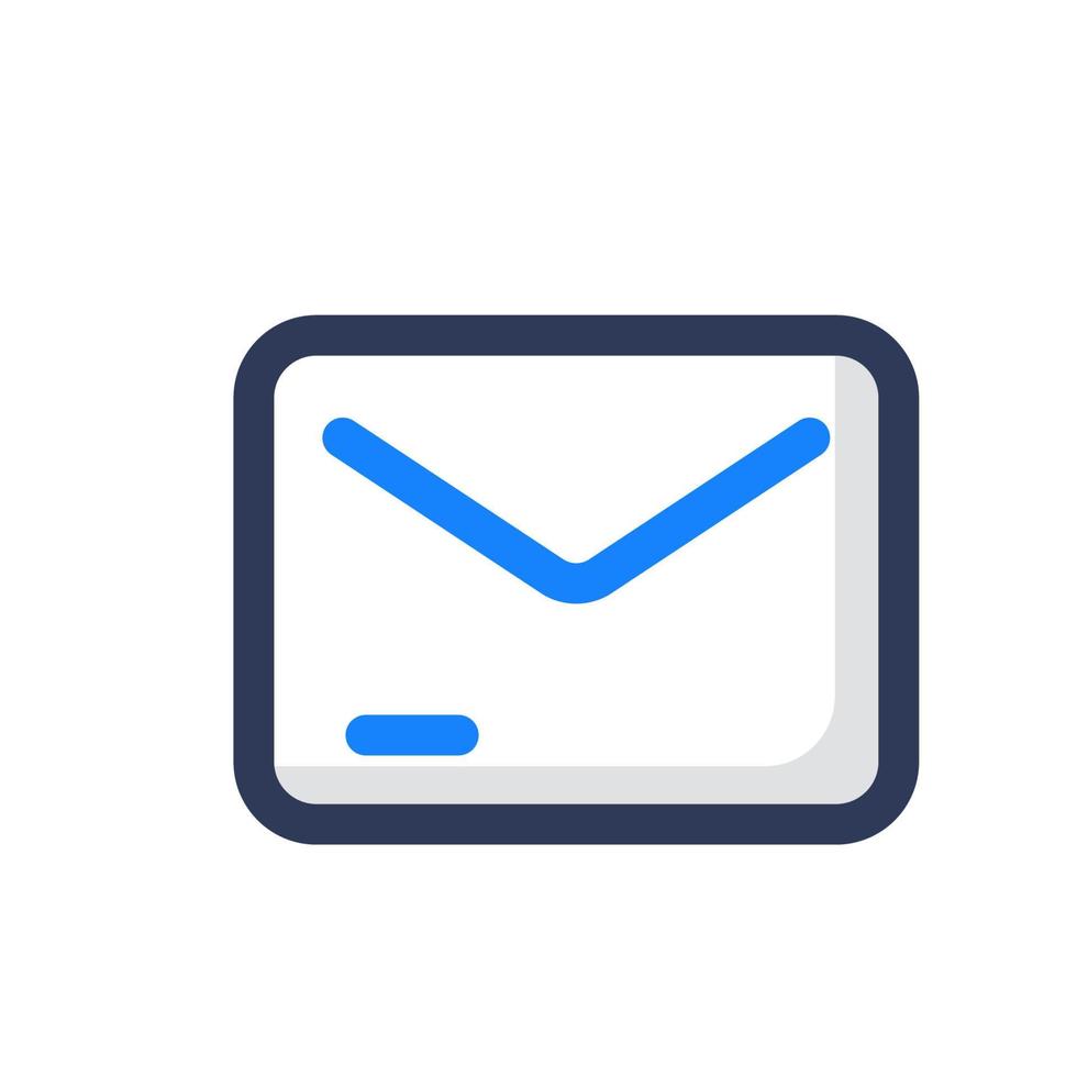 Direct Message Interface Icon vector