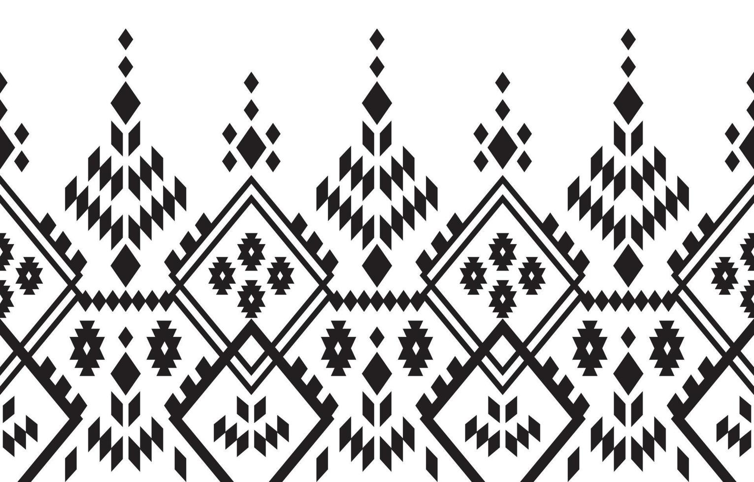 Beautiful Ethnic Aztec abstract Seamless pattern in tribal, folk embroidery, chevron art design. geometric art ornament print.Design for carpet, wallpaper, clothing, wrapping, fabric, cover vector