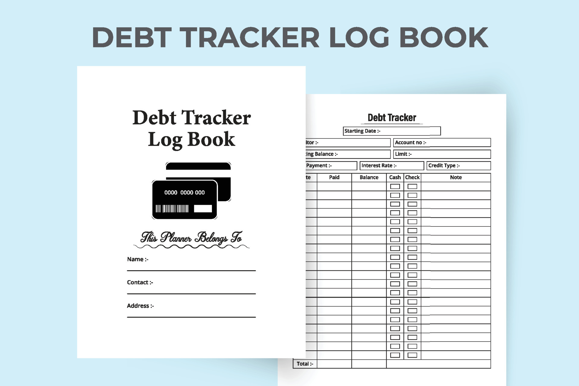 Tracking log. Трекер вектор. журнал отслеживания кредитов. movies tracker log book. dp log book.