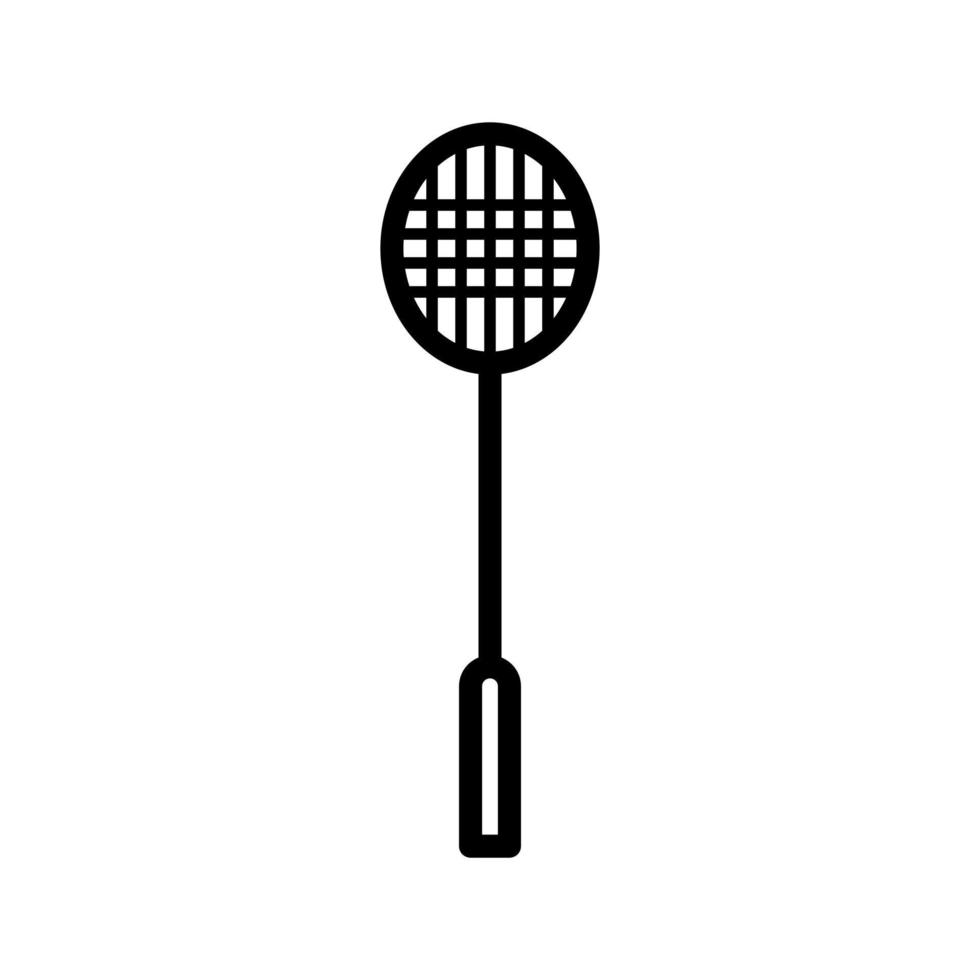 variations of badminton icon vector