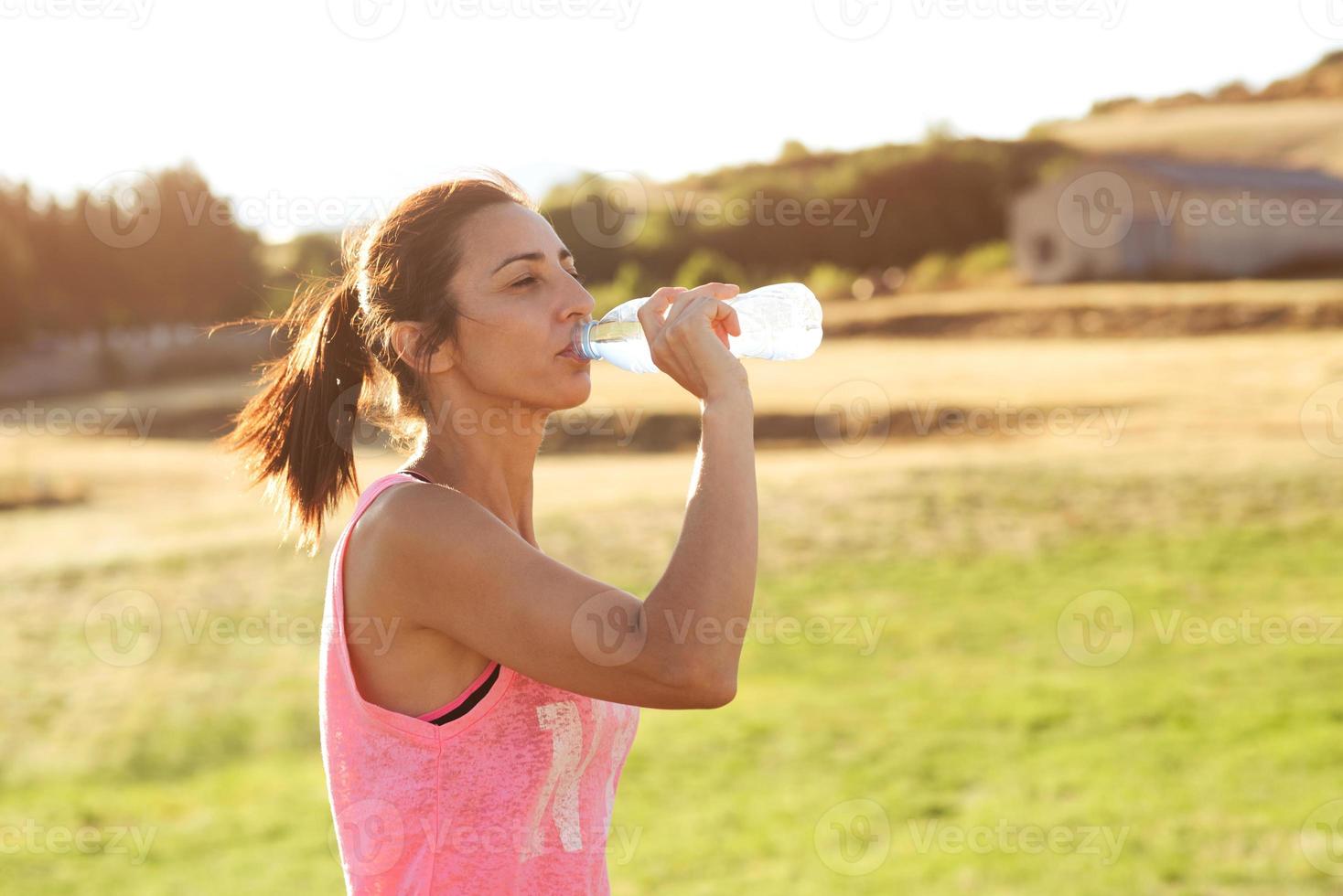 Healthy young woman photo