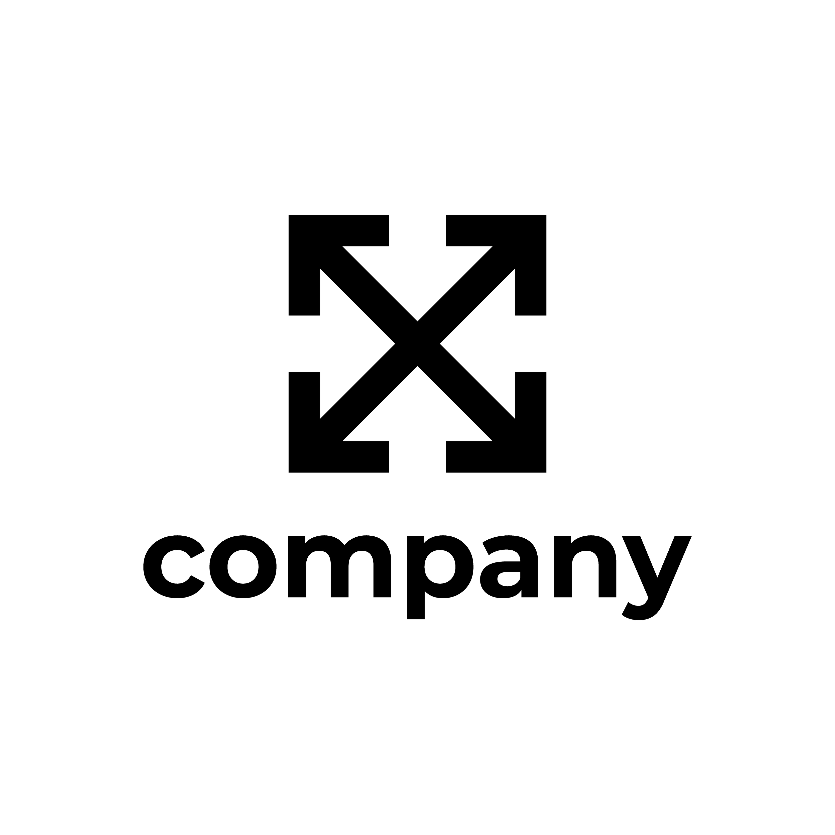 letter X with arrow logo design 6084857 Vector Art at Vecteezy