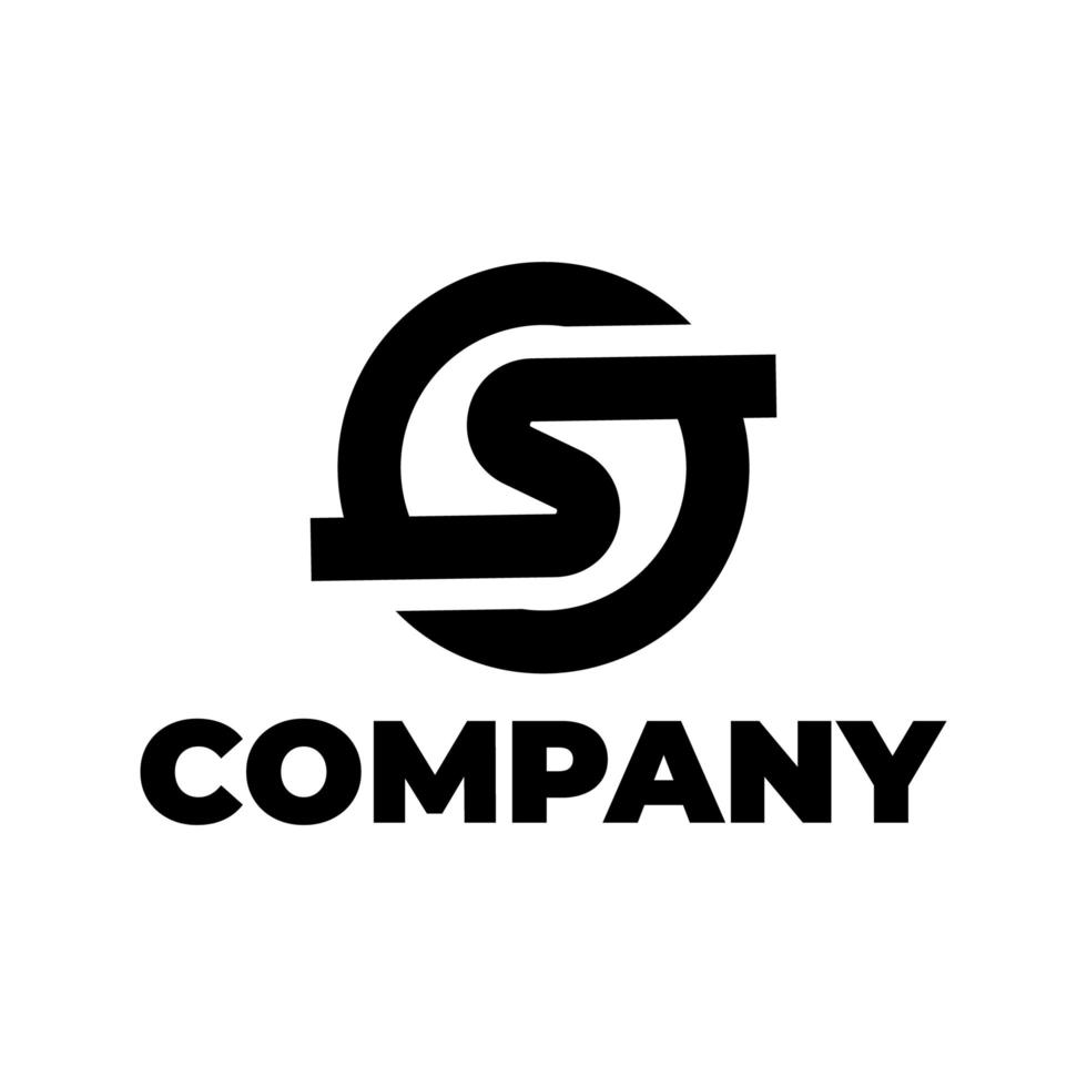 modern letter S logo design vector