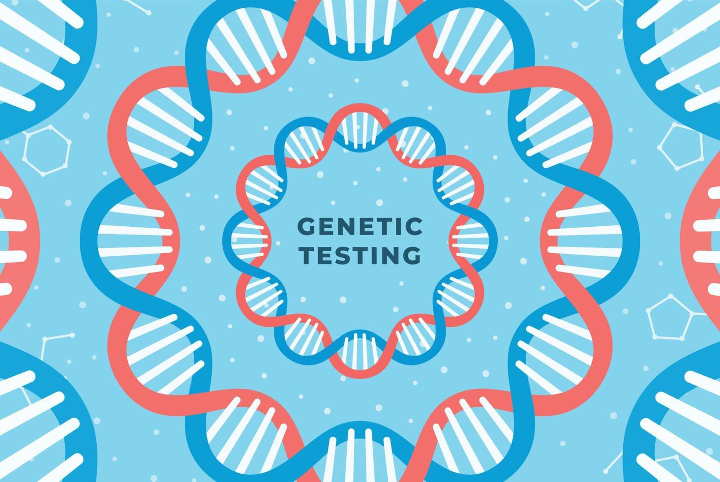 DNA vector illustration provides genetic data from a variety of materials and people and applies to many important issues.
