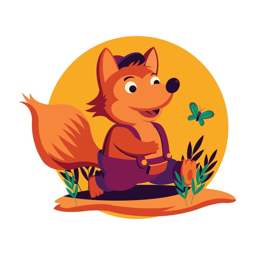 animal cartoon cute design vector