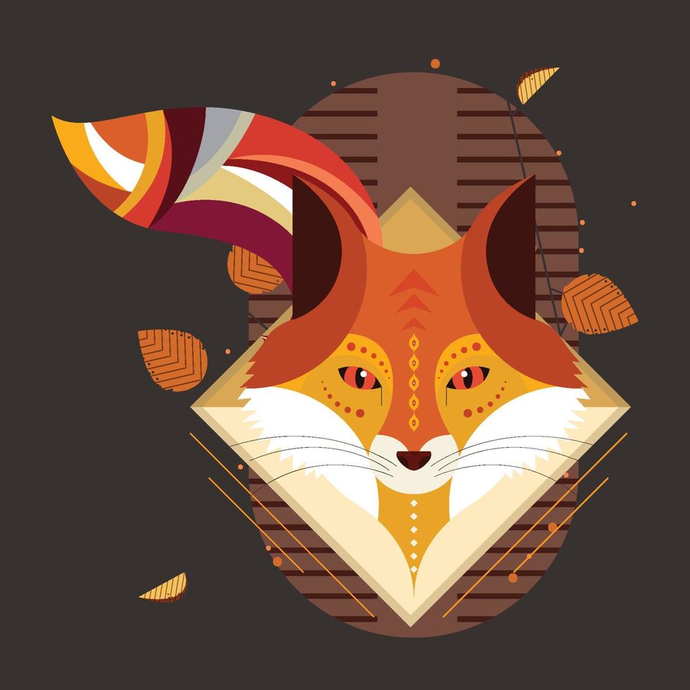 lindo diseño de dibujos animados de animales vector