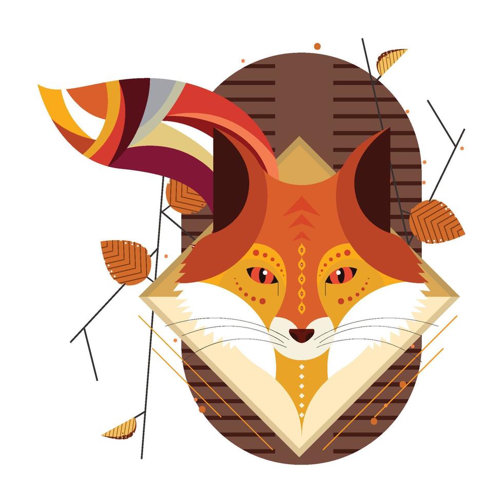 lindo diseño de dibujos animados de animales vector