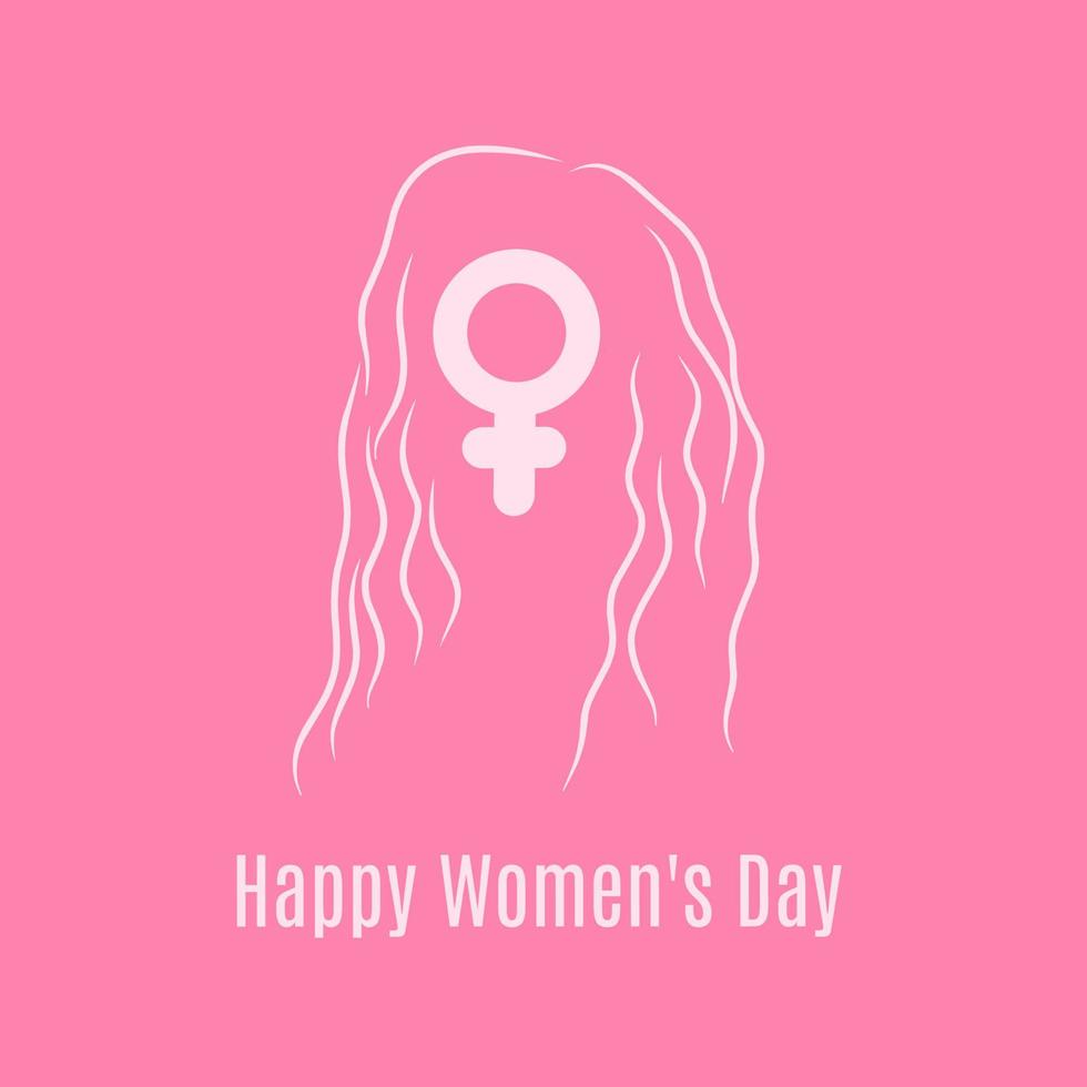 Illustration vector international women's day