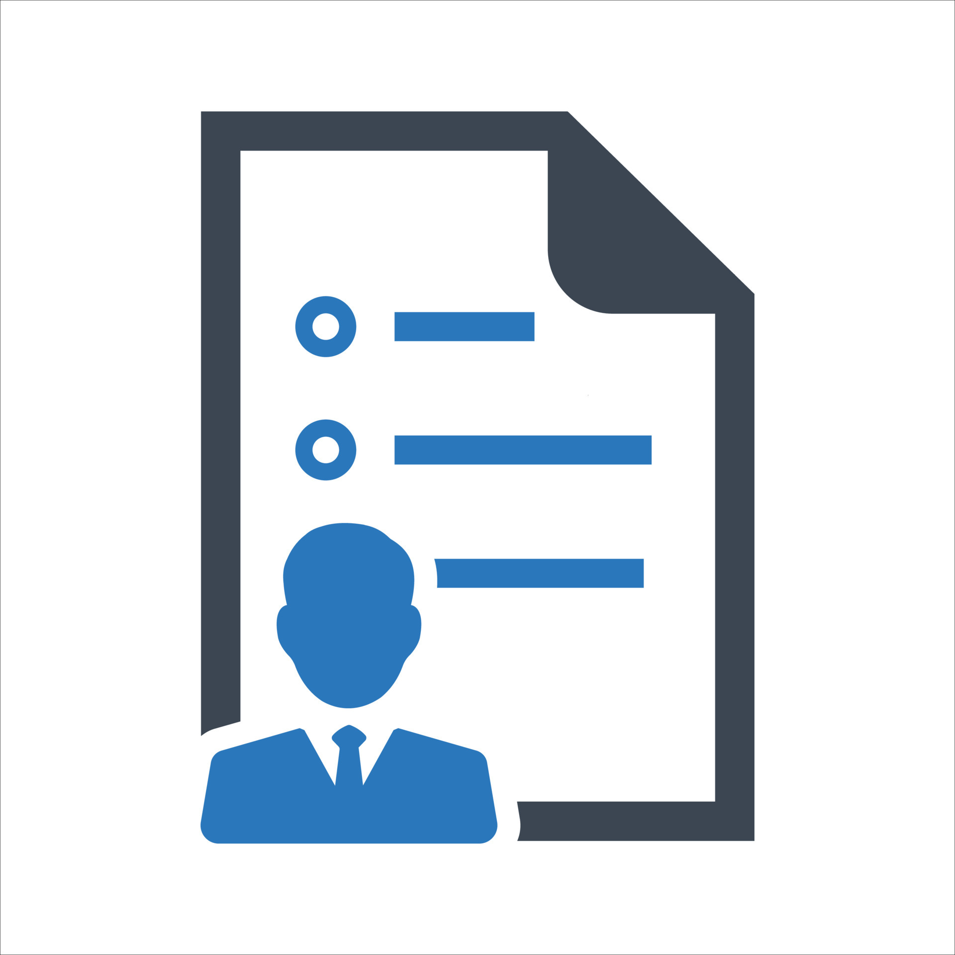 Job application icon 6085712 Vector Art at Vecteezy