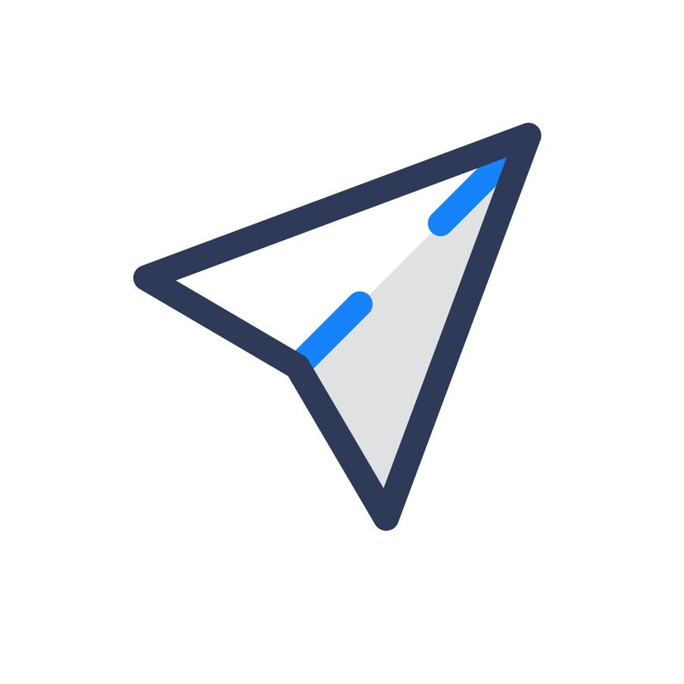 Send Button Interface Icon vector