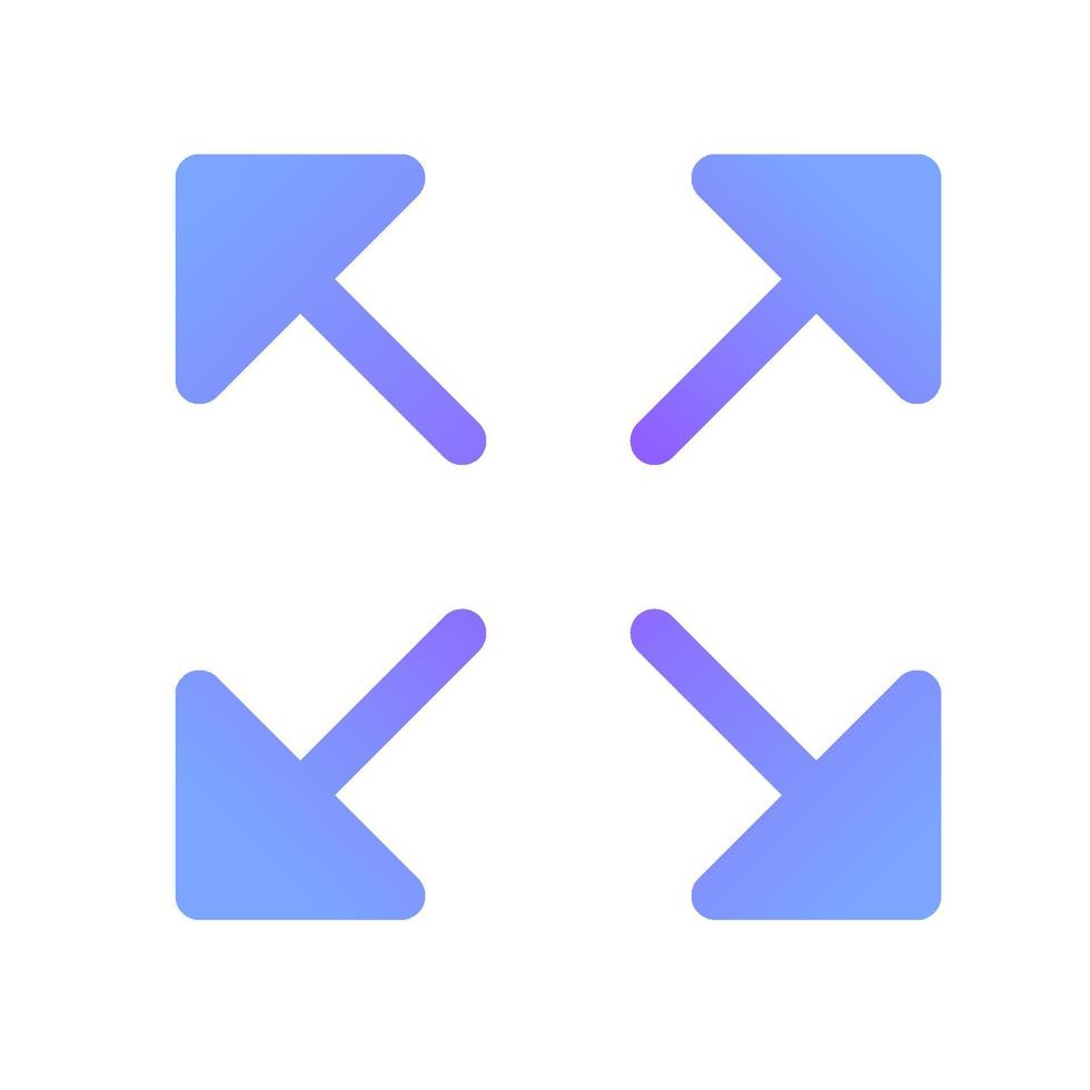 Resize Interface Icon vector